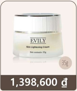 EVILY Skin Lightening Cream 35g | Kem dưỡng trắng da
