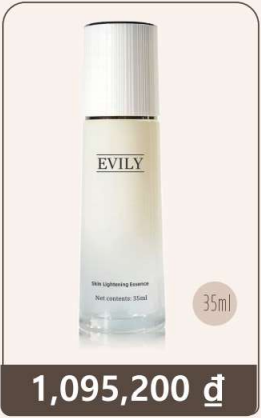 EVILY Skin Lightening Essence 35ml | Tinh chất làm trắng da chuyên sâu