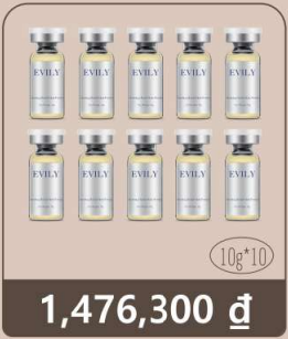 EVILY Soothing Herbal Mask Powder 10g*10 | Bột mặt nạ phục hồi viêm da