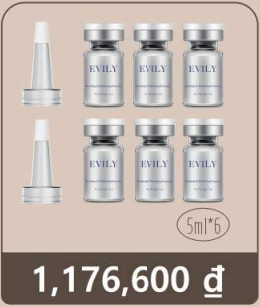 EVILY Soothing & Hydrating Essence 5ml*6 | Dưỡng chất phục hồi viêm da